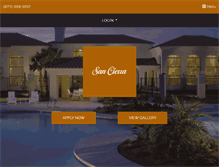 Tablet Screenshot of liveatsancierra.com